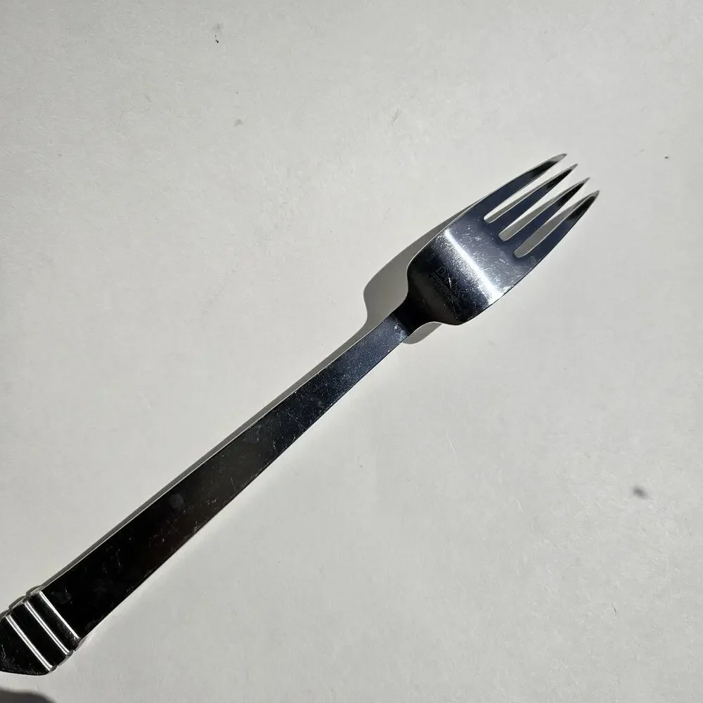 PYRAMID by Dansk Serving Fork Solid Stainless Steel 9.5